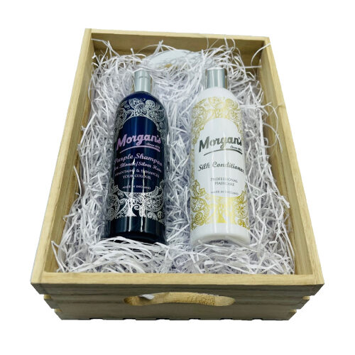 Blonde Hair Slatted Gift Box